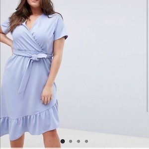 ASOS curve pastel dress